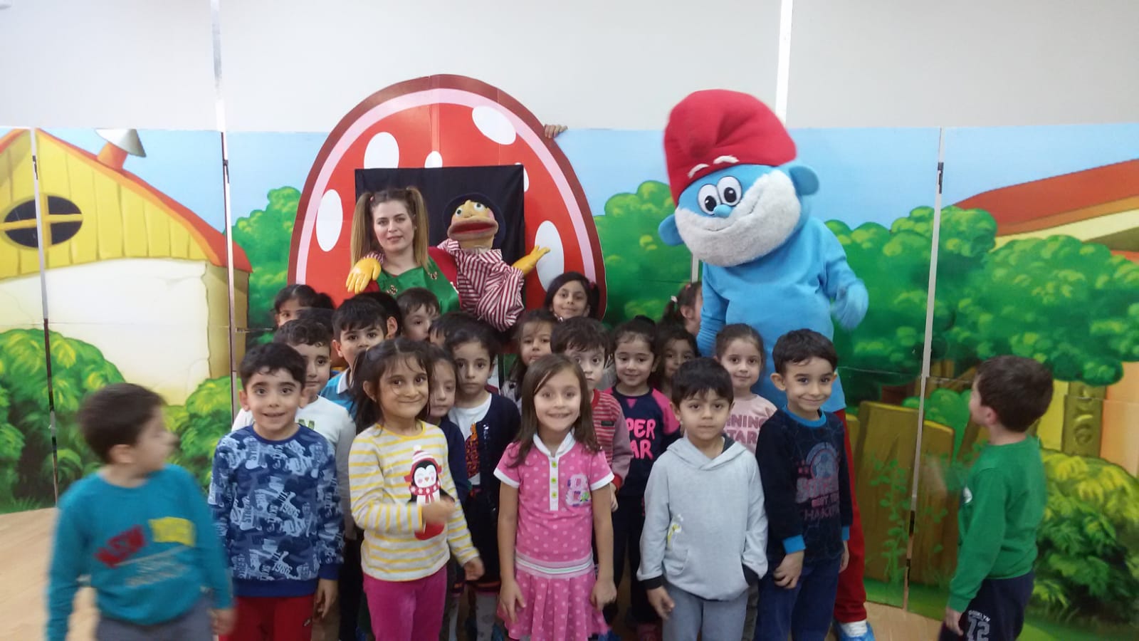 Çocuklara meslek tanıtımı eğitim sunumu